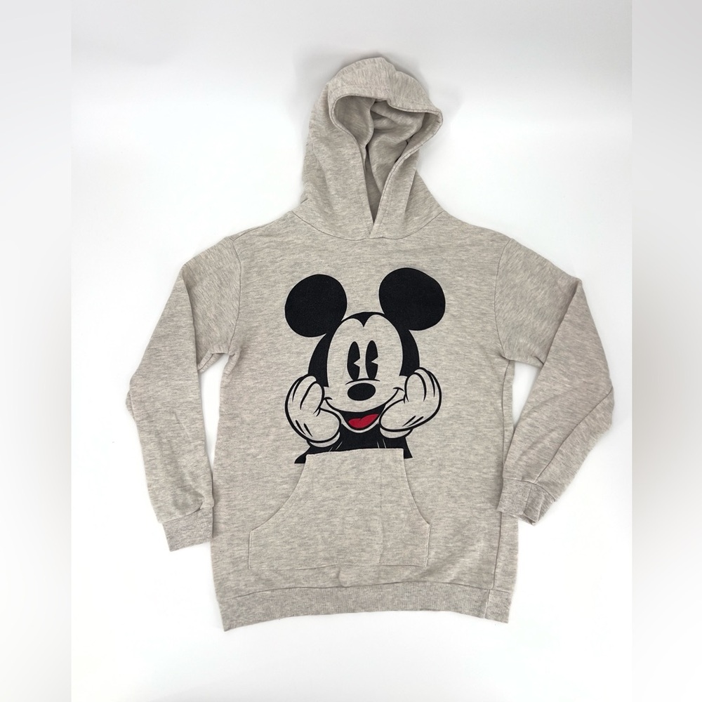 Disney Light Gray Mickey Mouse Hoodie